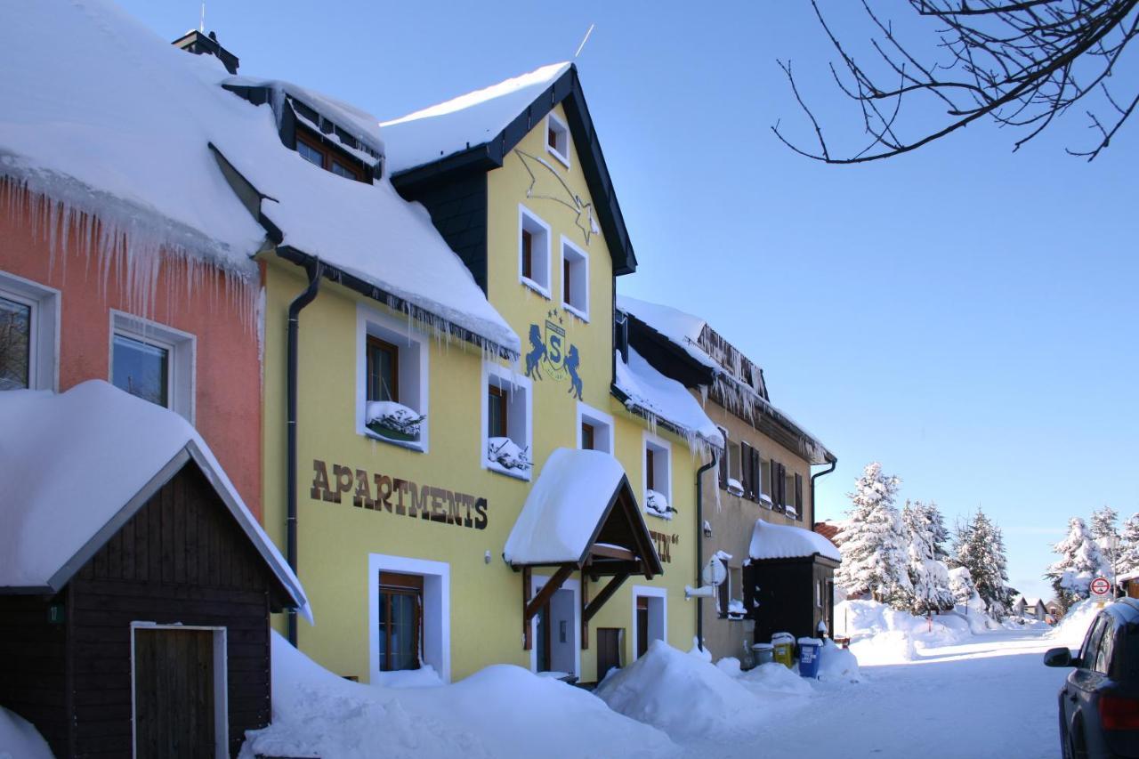Apartments Stein Boží Dar Buitenkant foto